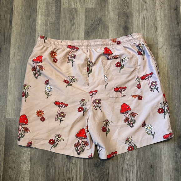 PacSun Recycled Shrooms Large Swim Trunks NWOT - Picture 2 of 3